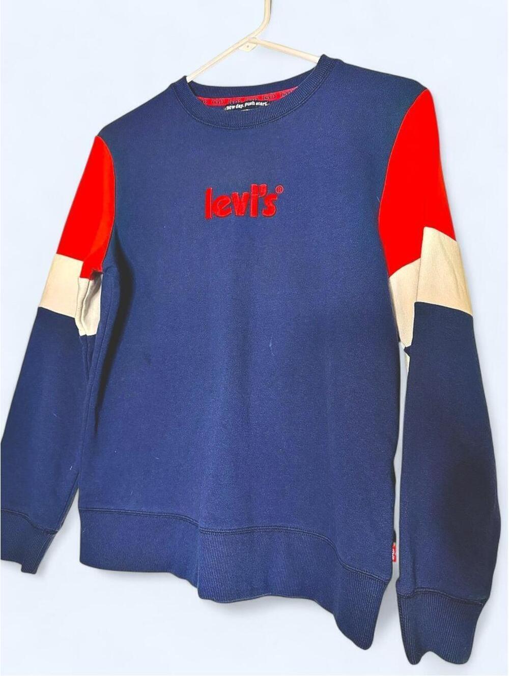 Levi's Kid's Navy and Blue Sweatshirt